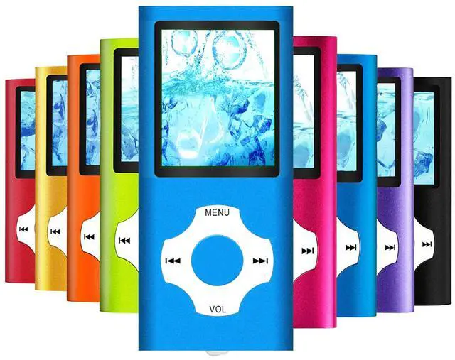 Alt view image 7 of 7 - MP3 Player, Hotechs MP3 Music Player with 32GB Memory SD Card Slim Classic Digital LCD 1.82'' Screen MINI USB Port with FM Radio, Voice Record
