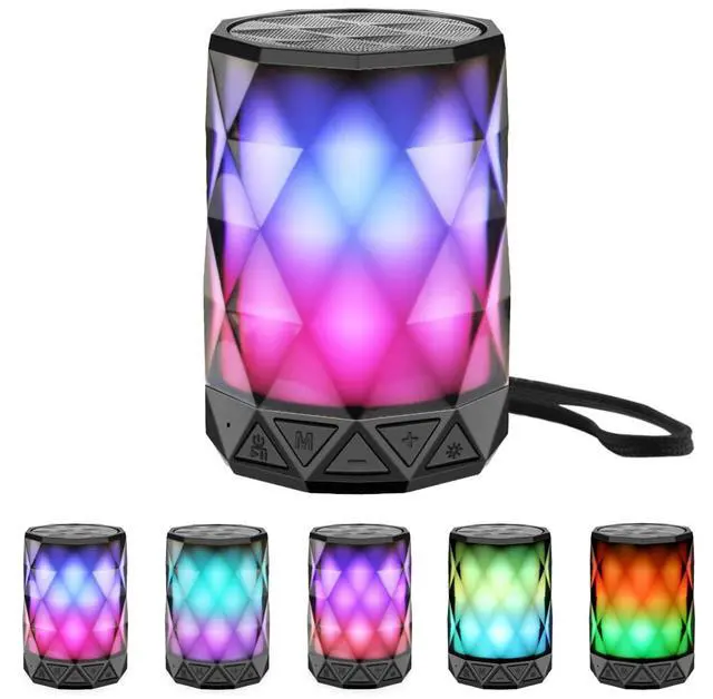 Main image of LFS Portable Bluetooth Speakers, Night Light Waterproof, Lightweight Portable Speakers for Travel, Pool, Beach, Biking, Kayak, Gifts for Kids, Women