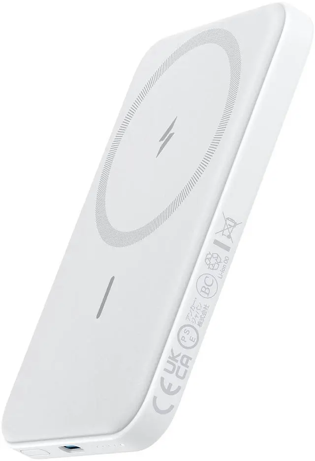 Main image of 621 Magnetic Portable Charger (MagGo), 5,000mAh Wireless Power Bank with USB-C Cable, Magsafe-Compatible Battery Pack for iPhone 16/15/14/13/12 Series