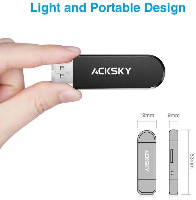 Alt view image 4 of 7 - ACKSKY 3-in-1 SD Card Reader-Type-C/USB-A/Micro USB, Dual Slot Memory Card Reader for MacBook/PC/Android/Phone/Camera/Laptop/Galaxy/Chromebook, Micro SD Card Adapter Supports SD/SDHC/SDXC/MMC