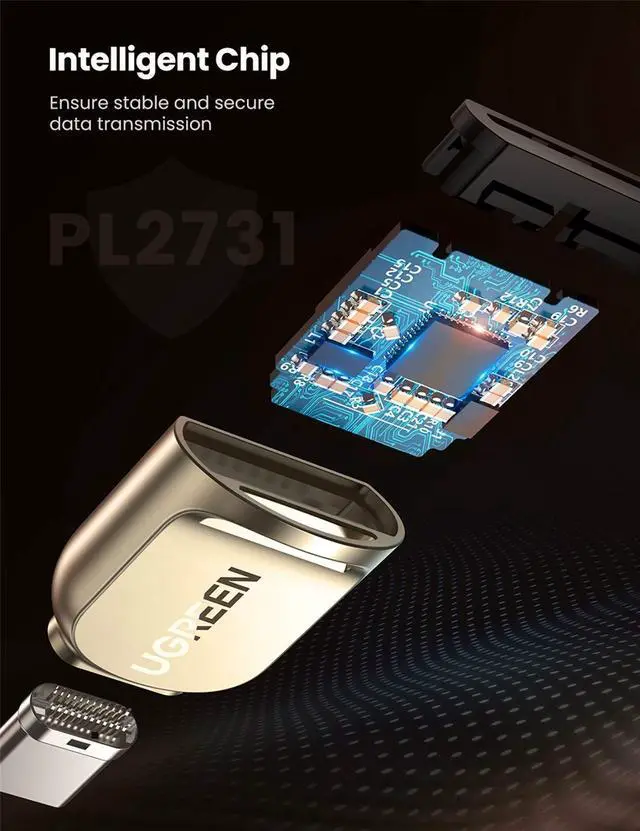 Alt view image 6 of 7 - UGREEN USB C Micro SD Card Reader, Type C to Micro SD Card Adapter with Zinc Alloy External, Portable SD Card Reader USB C for TF Micro SDHC SDXC, Compatible with Samsung/Mac/iPad Pro/iPhone 15 16