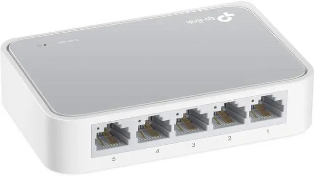 Main image of Learning Resources TL-SF1005D TP-Link 5-Port Fast Ethernet Unmanaged Switch | Plug and Play | Desktop
