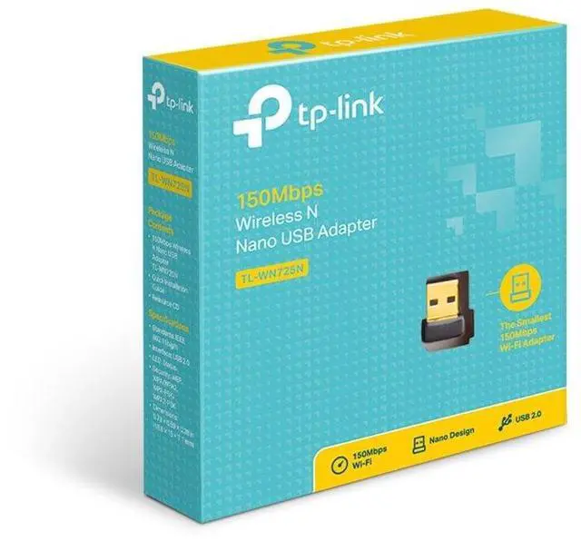 Alt view image 4 of 7 - TP-Link USB WiFi Adapter for PC(TL-WN725N), N150 Wireless Network Adapter for Desktop - Nano Size WiFi Dongle for Windows 11/10/7/8/8.1/XP/ Mac OS 10.9-10.15 Linux Kernel 2.6.18-4.4.3, 2.4GHz Only