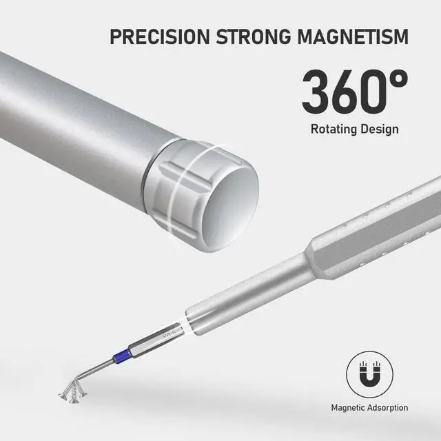 Alt view image 7 of 7 - Precision screwdriver set,71 in 1 small screwdriver set with case and magnetizer,Mini magnetic screwdriver set for Tablets,PC,phones,Watches,Toys,Cameras,Eye glass repairing kit,mini tool kit