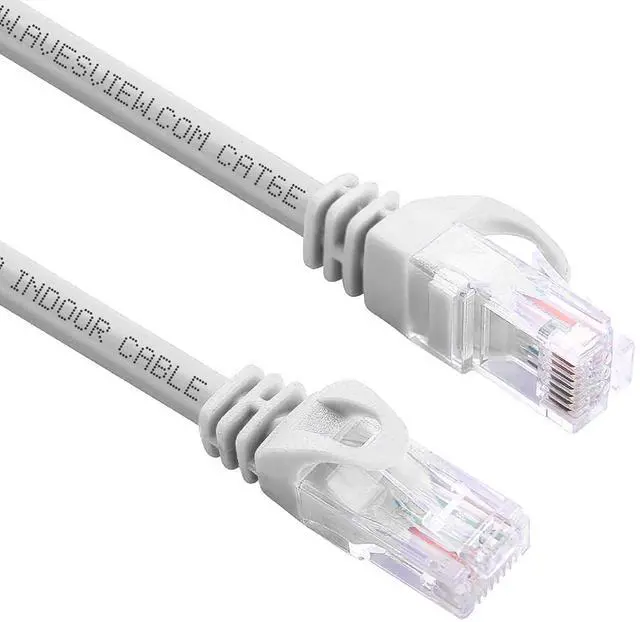 Alt view image 5 of 7 - AvesView CAT 6 Ethernet Cable 10FT (10 Pack), Indoor High-Speed 10Gbps Snagless CAT6 10FT Ethernet Cable for Internet, Router, Computer, PlayStation, Xbox, POE Camera, Printer (White, 10FT)