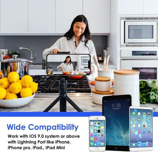 Alt view image 5 of 6 - TARSIUN 2 Pack mini Updated Model Wireless Professional Lavalier Microphone for Android, iPhone, iPad, Laptop, Interview, Live Streams, Video Recording, Podcast, Vlog, YouTube, Instagram.