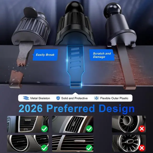 Alt view image 6 of 6 - for Magsafe Car Mount Charger, 15W Magnetic Wireless Car Charger, Magnetic Car Phone Holder for iPhone 17 16 15 14 13 12 Series, Samsung Galaxy S25 S24 S23 S22 S21 S20 Ultra FE, Google Pixel 10 9 Pro