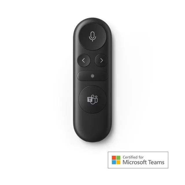 Alt view image 3 of 7 - Microsoft Presenter+ (2022), Wireless and Bluetooth Presentation Clicker for PowerPoint, Advanced Built-in Features, Black Color