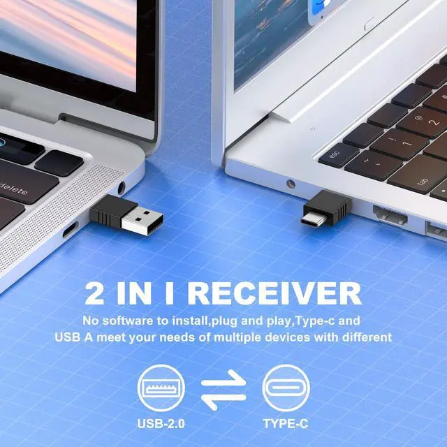 Alt view image 3 of 6 - Presentation Clicker Wireless Presenter,2.4GHz Presenter Clicker PPT Clicker on Laptop Computer, Presentation Remote Clicker for Office Classroom