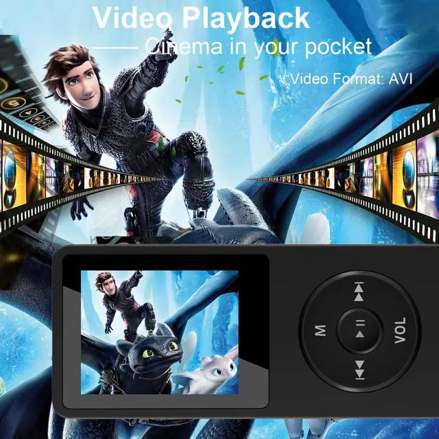 Alt view image 6 of 7 - MP3 Player with Bluetooth, Mini 32GB MP3 Music Players with Speaker, Supports Alarm Clock, FM Radio, Recording Function, Up to 128GB Memory Storage, Earphones Included