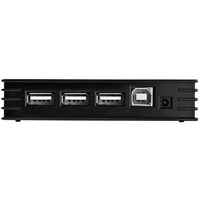 Alt view image 3 of 5 - 7 Port USB 2.0 Hub Portable and Compact Bus Powered USB 2.0 Extender USB Multiport Expander, TAA (ST7202USB)