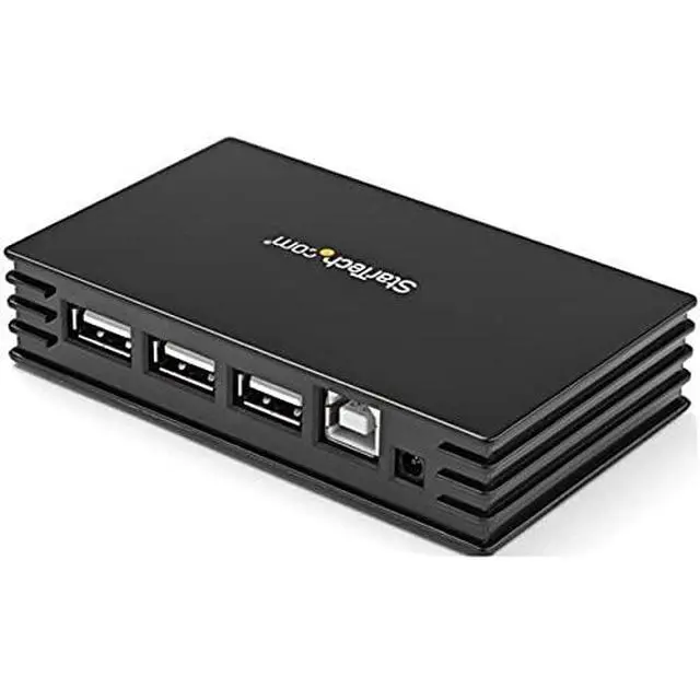 Alt view image 4 of 5 - 7 Port USB 2.0 Hub Portable and Compact Bus Powered USB 2.0 Extender USB Multiport Expander, TAA (ST7202USB)
