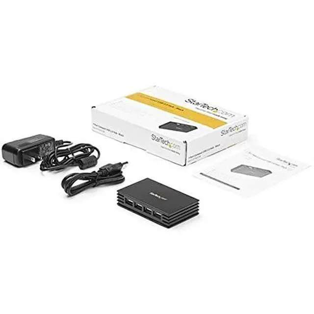 Alt view image 5 of 5 - 7 Port USB 2.0 Hub Portable and Compact Bus Powered USB 2.0 Extender USB Multiport Expander, TAA (ST7202USB)