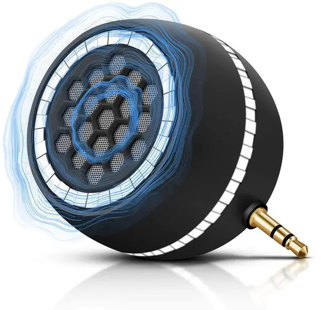 Main image of FIYAPOO Mini Portable Speaker, 3W Mobile Phone Speaker Line-in Speaker with 3.5mm AUX Audio Interface for Smartphone/Tablet/Computer
