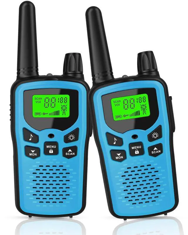 Main image of Erelis Long Rang Walkie Talkies with 22 FRS Channels,Walkie Talkie for Adults with Lamp,VOX,LCD Display for Outdoor Activities(Blue)
