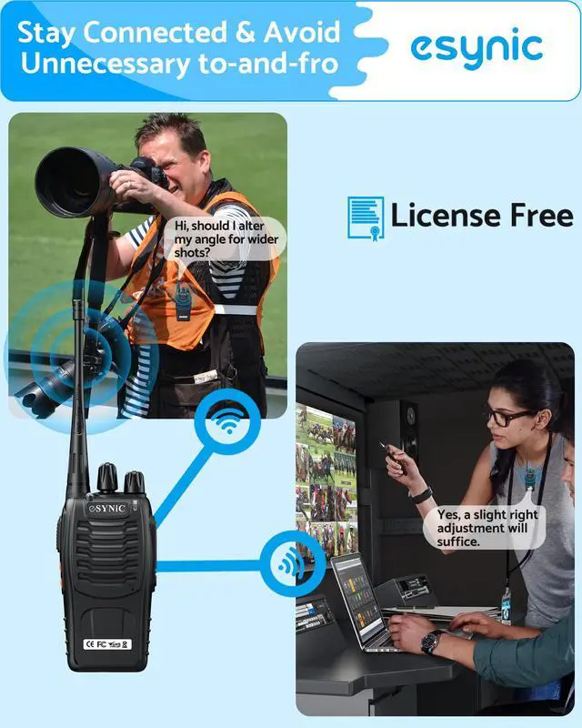 Alt view image 5 of 7 - 5-Pack Rainproof Walkie Talkies Adults & Kids-3 Miles Long Range 16CH Compact Walky Talky-Hand Free VOX-1500mAh Rechargeable Battery-5 Headsets&Flashlight-Easy to Use for Indoor/Camping/Hiking