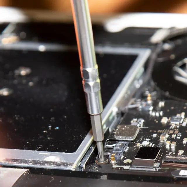 Alt view image 7 of 7 - Klein Tools 32717 Precision Screwdriver Set with Case, All-in-One Multi-Function Repair Tool Kit Includes 39 Bits for Apple Products