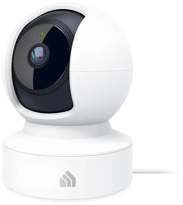 Main image of Kasa 2K+ Indoor Pan/Tilt Wired Security Camera - Works as a Baby Monitor & Pet Camera, Motion Detection & Tracking, 2-Way Audio, Night Vision, Subscription-Free Local Storage or Optional Cloud, KC410S