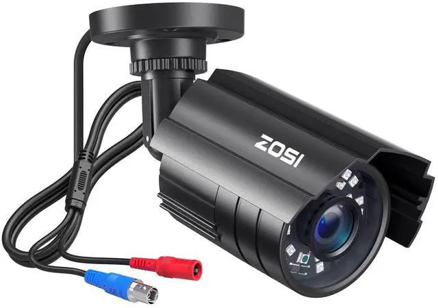 Main image of ZOSI 1080P HD TVI Security Camera for Home Office Surveillance CCTV System, 2MP Outdoor Indoor Weatherproof Bullet BNC Camera with Metal Housing, Night Vision, for 1080P/5MP/4K HD-TVI Analog DVR