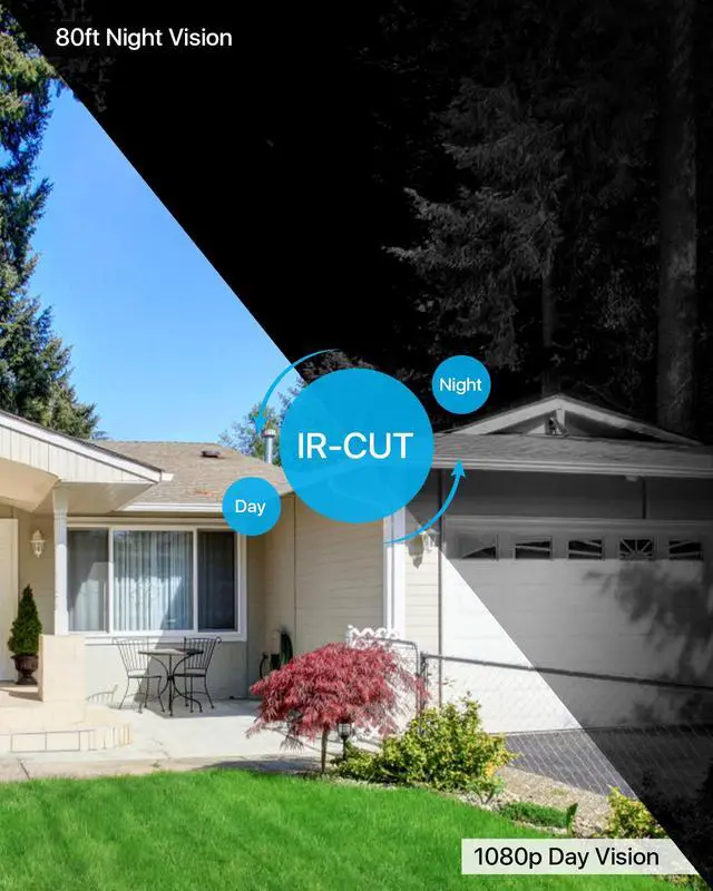 Alt view image 2 of 7 - ZOSI 1080P HD TVI Security Camera for Home Office Surveillance CCTV System, 2MP Outdoor Indoor Weatherproof Bullet BNC Camera with Metal Housing, Night Vision, for 1080P/5MP/4K HD-TVI Analog DVR