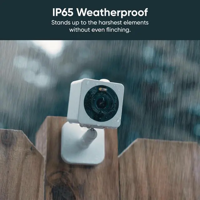 Alt view image 4 of 7 - Cam OG Indoor/Outdoor 1080p Wi-Fi Smart Home Security Camera with Color Night Vision, Built-in Spotlight, Motion Detection, 2-Way Audio, Compatible with Alexa & Google, White, Free Expert Setup