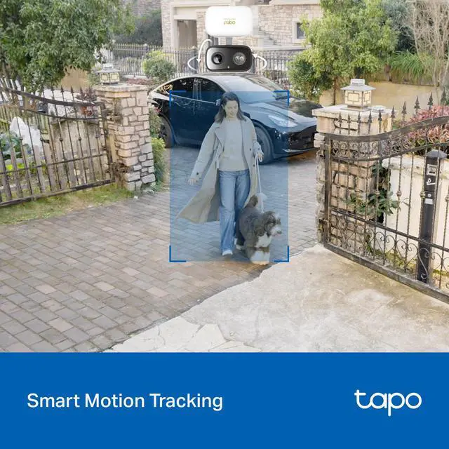 Alt view image 7 of 7 - 3K 5MP Pan/Tilt Indoor/Outdoor Security Camera, Free Person/Vehicle/Baby Cry Detect & 360° Motion Track, Color Night, SD/Cloud, Wrks w/Alexa & Google Home, 2.4 GHz WiFi, HybridCam 360