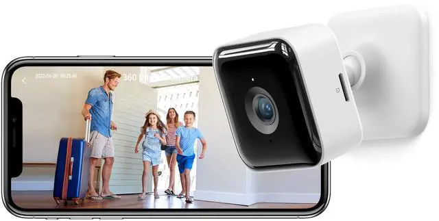 Main image of GNCC 2K Indoor Security Camera Dog Camera Motion Detection, Cameras for Home Security with 2-Way Audio Siren, Night Vision, Cloud & SD Card Storage, Works w/Alexa & Google Home, 2.4G WiFi(only), C2