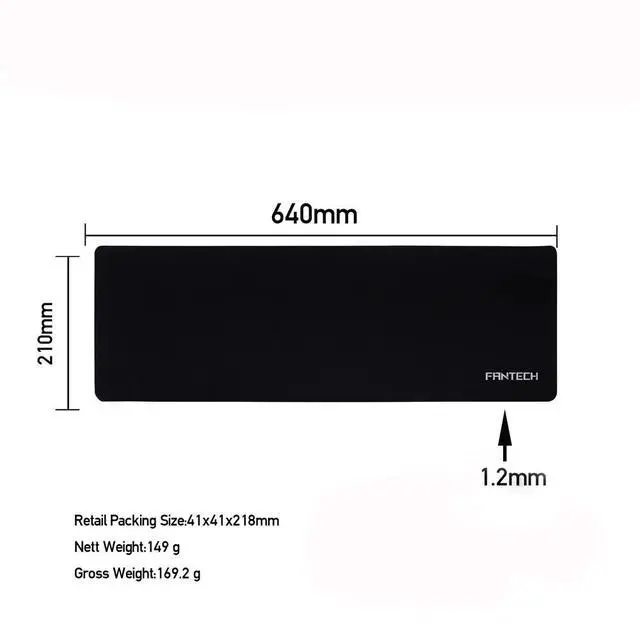 Alt view image 6 of 7 - Large Gaming Mouse Pad, Extended Mouse-Mat Non-Slip Rubber Base for Laptop, Notebook, Computer, Desktop, PC, Gamer, Office