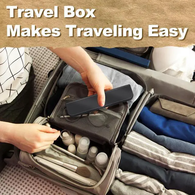 Alt view image 7 of 7 - Electric Toothbrush for Adults and Kids, with 8 Brush Heads and Tongue Scraper, 2 Minute Smart Timer, One Fast Charge Last 120 Days, 40000 VPM Deep Clean, Sonic Travel Toothbrush - Black