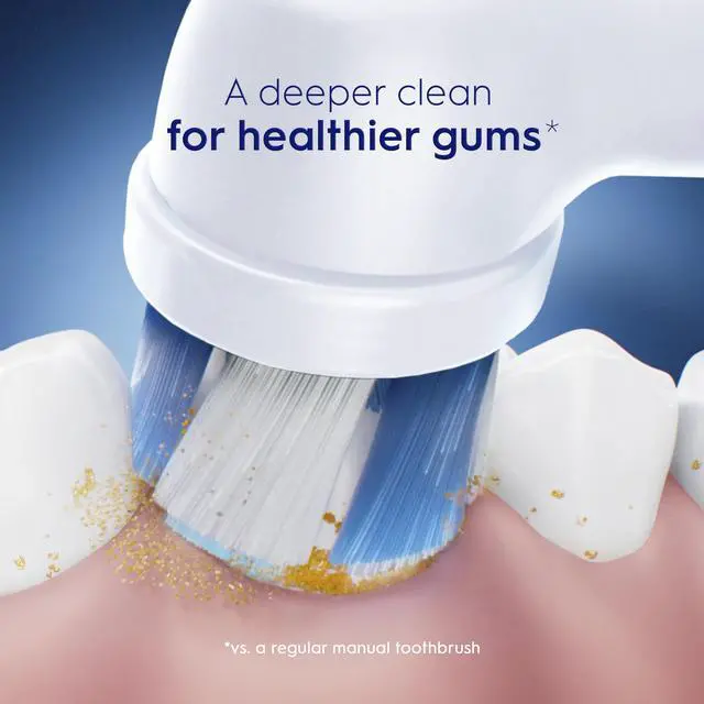 Alt view image 5 of 7 - Oral-B iO Series Ultimate Clean Electric Toothbrush Replacement Brush Heads for an Oral-B Electric Toothbrush, 2 Count, White