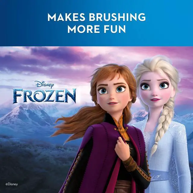 Alt view image 5 of 7 - Kids Electric Toothbrush Featuring Disney's Frozen for Kids 3+