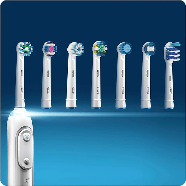 Alt view image 3 of 6 - Cross Action Replacement Electric Toothbrush Heads x4