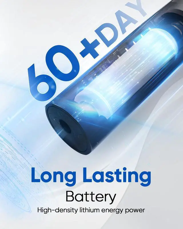 Alt view image 6 of 7 - MySmile UC605 Electric Toothbrush for Adults, Rechargeable Sonic Electronic Toothbrush with 6 Brush Heads and Travel Case, 2 Mins 5 Modes Smart Timer, 48000VPM (Black)