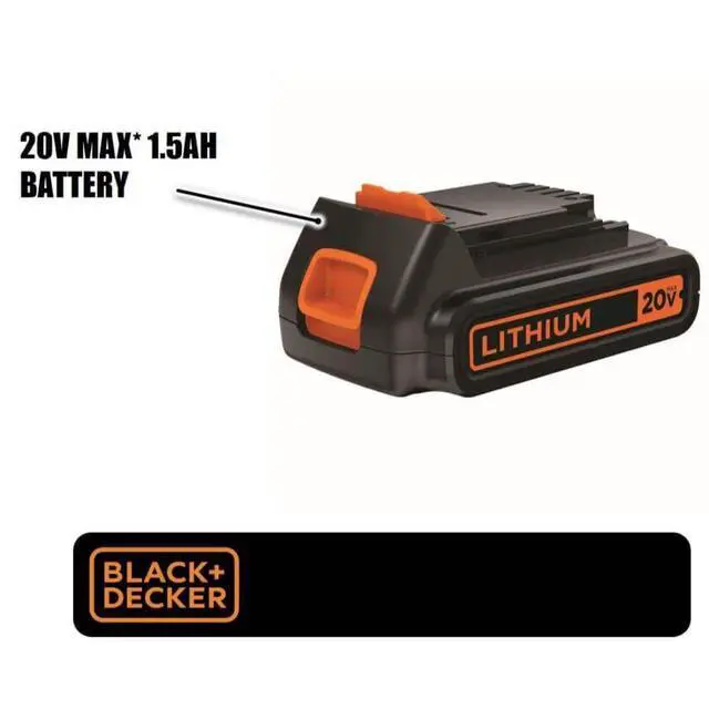Alt view image 7 of 7 - 20V MAX Battery, 1.5Ah Lithium Ion Battery, Extended Runtime, Compatible with Tools, Outdoor Equipment and 20V Vacuums (LBXR20)