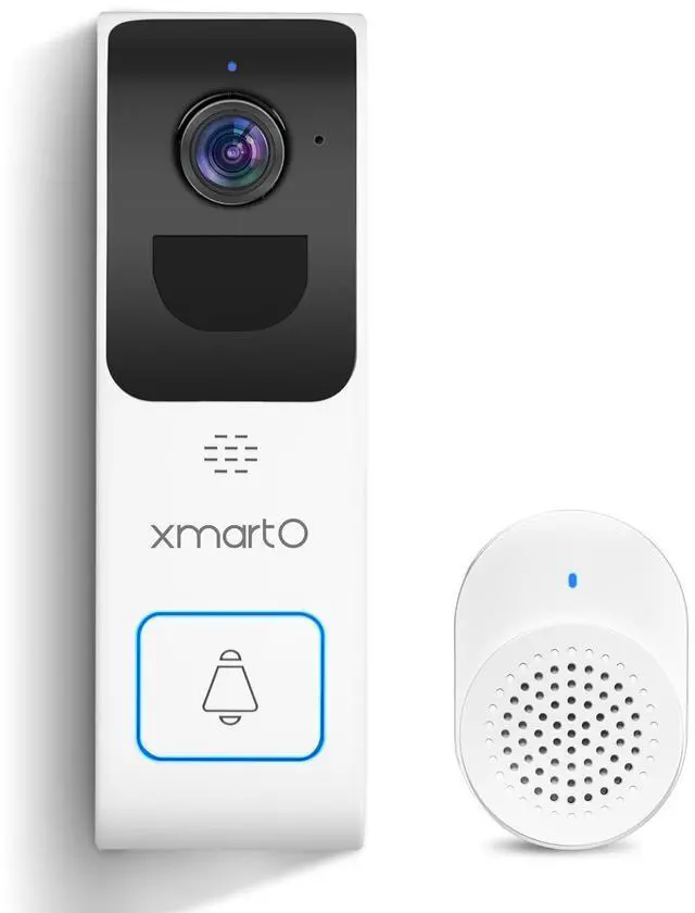Main image of 2.4G/5G Dual Band Smart Video Doorbell Camera, Home Security Live View, 2-Way Audio, AI/Motion Detection, Instant Alerts, Included Chime, No Monthly Fee, Easy Setup, Works with NVR/Standalone