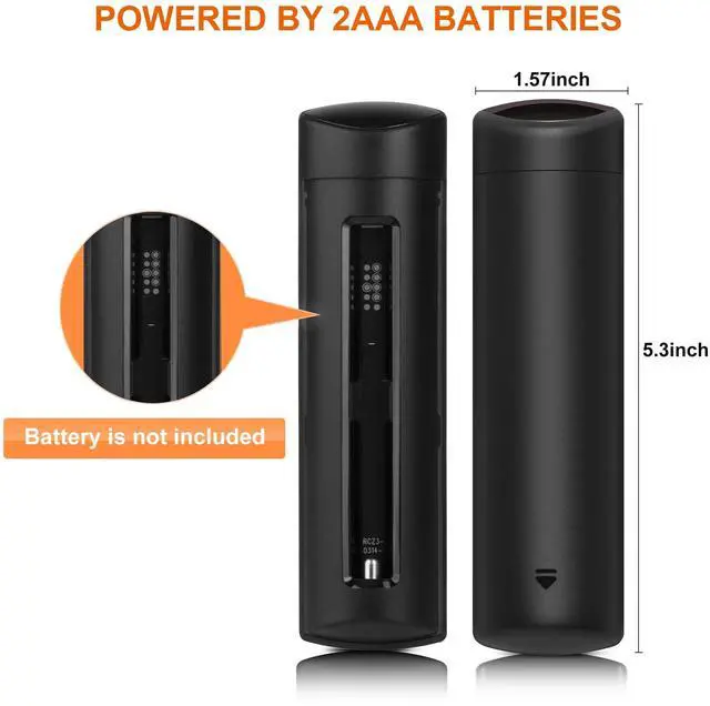 Alt view image 7 of 7 - Replacement Remote Control Compatible with Fire Smart TV Stick 4K(1st/2nd Gen)/TV Stick (2nd Gen/3rd Gen/Lite/4K Max), FireStick Remote for Smart TV 3rd Gen & Cube with Voice Controller