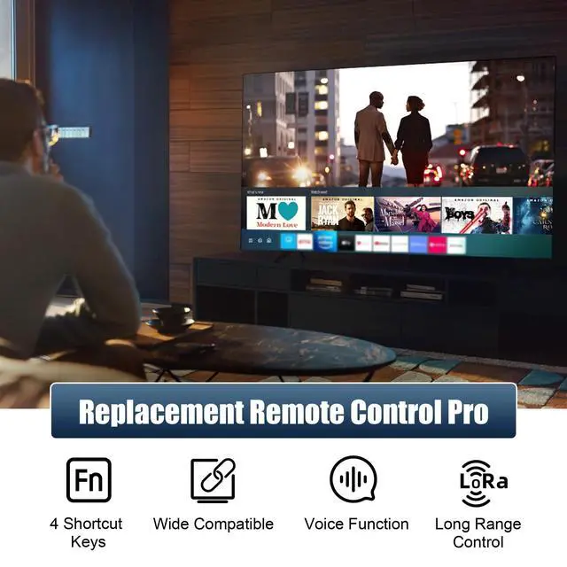 Alt view image 6 of 7 - Replacement Voice Remote Control Compatible with Fire Smart TV Stick(2nd Gen/3rd Gen/Lite/4K Max/Cube/HD), TV Stick 4K(1st/2nd Gen), Smart TVs 3rd Gen N0t for Samsung/ROKU-TVs White Button