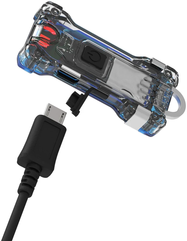 Alt view image 4 of 7 - Armytek Zippy WR Extended Set Blue (White and red light) Rechargeable LED Keychain Flashlight Lantern