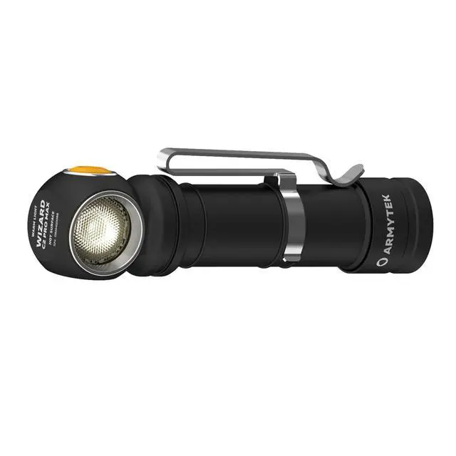 Alt view image 4 of 6 - Armytek Wizard C2 Pro Max (Warm light) Rechargeable LED Flashlight Headlamp