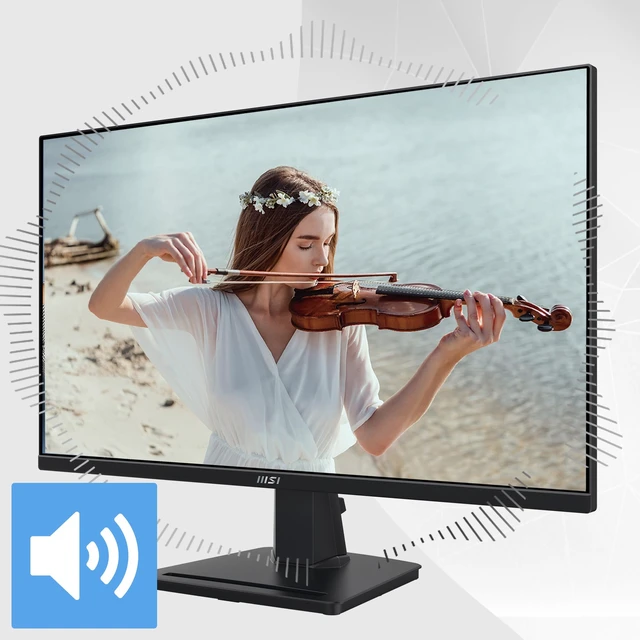 Alt view image 6 of 7 - PRO MP275Q 27 Inch WQHD Office Monitor - 2560 x 1440 IPS Panel, 100 Hz, Eye-Friendly Screen, Built-in Speakers, Tilt-Adjustable - HDMI 2.0b, DP (1.2a)