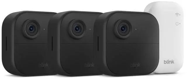 Alt view image 7 of 11 - Blink Outdoor 4 (newest model) Wireless Smart Security Camera - Sync Module Core Included (3 Cameras)