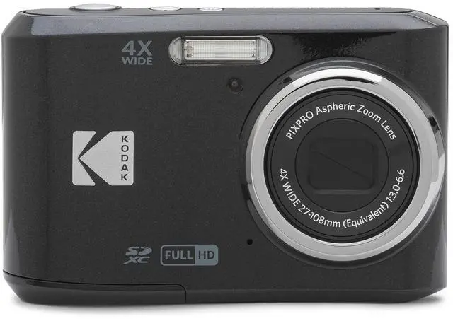 Alt view image 13 of 19 - Kodak PIXPRO FZ45 Friendly Zoom Digital Camera (Black)