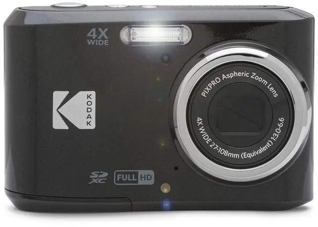 Alt view image 14 of 19 - Kodak PIXPRO FZ45 Friendly Zoom Digital Camera (Black)