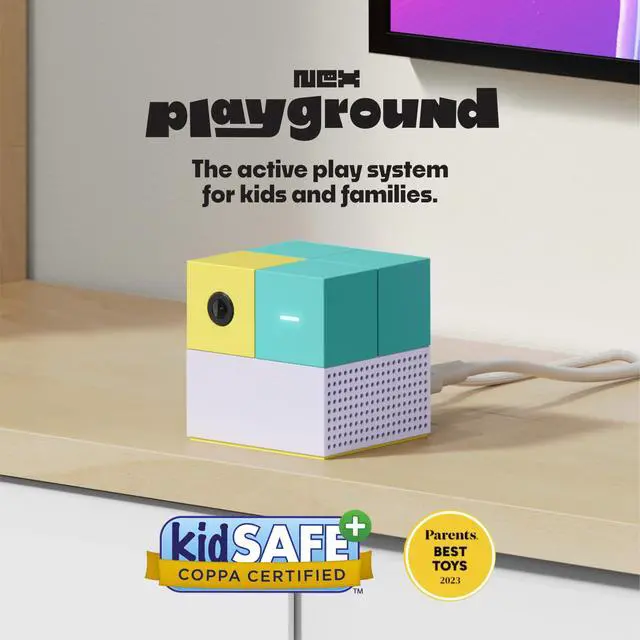 Alt view image 2 of 5 - Nex Playground - The Active Play System for Kids & Families Where Indoor Physical Activity Meets Interactive Family Fun and is Great for Gaming Nights, Parties and Playdates