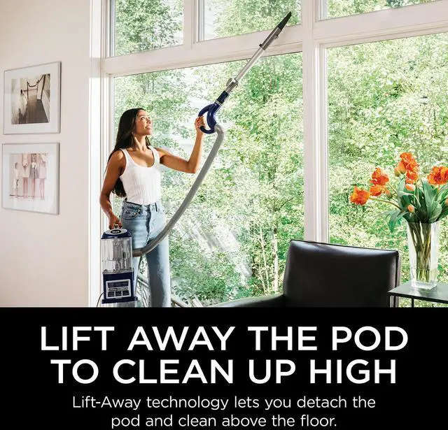 Alt view image 17 of 20 - Shark NV360 Navigator Lift-Away Deluxe Bagless Upright Canister Vacuum