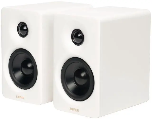 Main image of Edifier M60 Multimedia Speaker Bluetooth 5.3, 66W RMS, Hi-Res Audio & Hi-Res Wireless Audio, LDAC,3" Mid Bass & 1" Tweeter, USB-C & Aux Inputs, Compact Desktop Speaker - White