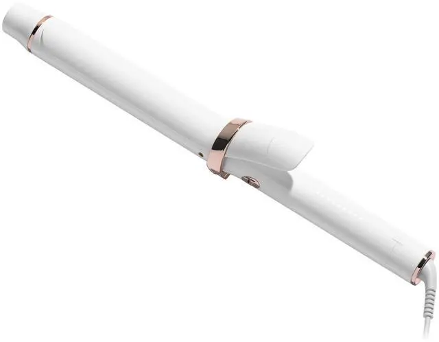 Main image of T3 SinglePass Curl X Extra-Long Barrel Curling Iron with 9 Heat Settings and Ceramic Barrel for Fast Styling and Lasting Results on All Hair Types