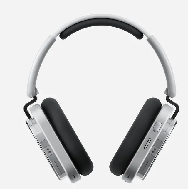 Alt view image 5 of 6 - Nothing Headphone (1) Hybrid Active Noise Cancelling Headphones, Wireless Over Ear Headphones with 6 MICS, Personalized Spatial Audio, Tuning by KEF, Up to 80 Hours Playtime, Bluetooth Headset White