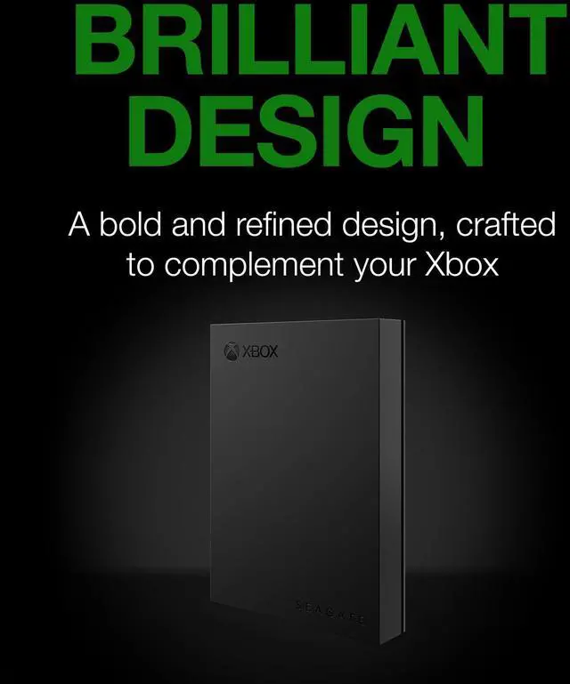 Alt view image 12 of 15 - Seagate Game Drive STKX5000403 5 TB Portable Hard Drive - External - Black - Gaming Console, Xbox, Xbox One Device Supported - USB 3.2 (Gen 1)