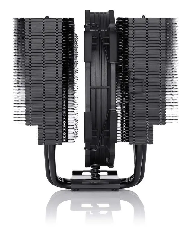 Alt view image 10 of 14 - Noctua NH-D15S chromax.Black, Premium Dual-Tower CPU Cooler with NF-A15 PWM 140mm Fan (Black)